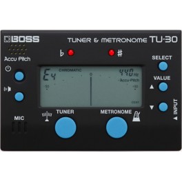 Afinador metrónomo BOSS TU-30 Afinador metrónomo BOSS TU-30