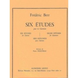 BERR-6 estudios para clarinete LEDUC