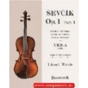 SEVCIK-Op. 1 para viola BOSWORTH