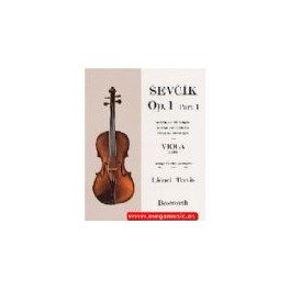 SEVCIK-Op. 1 para viola BOSWORTH