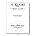 KLOSE-20 estudios para clarinete LEDUC