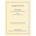 GILLET-Estudios para la enseñanza superior del oboe LEDUC