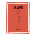 BRAHMS-Baladas op.10 RICORDI