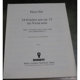 SITT-Estudios op.32 vol.1 SCHOTT