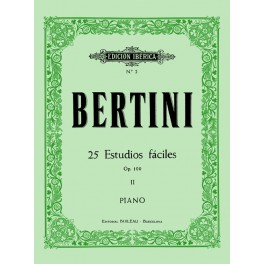 BERTINI-Estudios op. 100 BOILEAU
