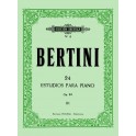 BERTINI-Estudios op. 29 BOILEAU