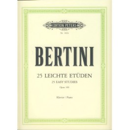 BERTINI-Estudios op. 100 PETERS
