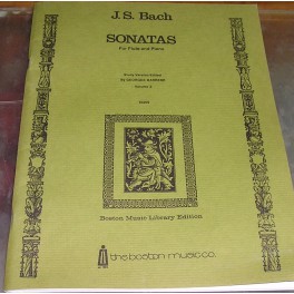 BACH-Sonatas vol. 2 Flauta y piano BOSTON MUSIC