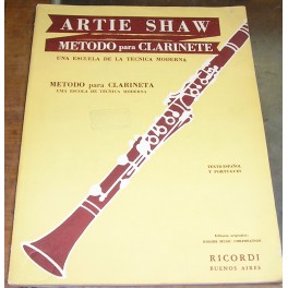 SHAW-Método para clarinete RICORDI