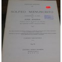 IBARRA-Solfeo manuscrito 2º MUSICA MODERNA