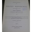 IBARRA-Solfeo manuscrito 3º MUSICA MODERNA