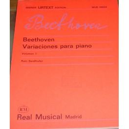 BEETHOVEN-Variaciones vol. 1 REAL MUSICAL