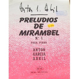 GARCIA ABRIL-Preludio de Mirambel REAL MUSICAL