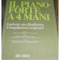 BEETHOVEN-Composiciones originales a 4 manos RICORDI
