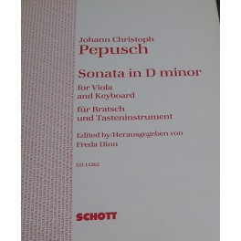 PEPUSCH-Sonata en Re menor SCHOTT