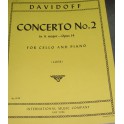 DAVIDOFF-Concierto nº 2 op.14 INTERNATIONAL