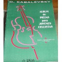 KABALEVSKI-Album de piezas para jóvenes cellistas REAL MUSICAL