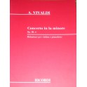 VIVALDI-Concierto op.3 nº 6 en La menor RICORDI