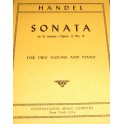 HÄNDELL-Sonata op.2 nº 6 Sol Mayor INTERNATIONAL