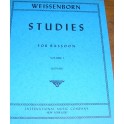 WEISSENBORG-Estudios para fagot INTERNATIONAL