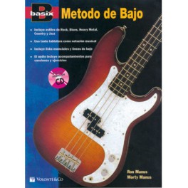 METODO BASIX PARA BAJO CON CD MUSIC DISTRIBUCION