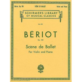 BERIOT-Escenas de ballet  SCHIMERS