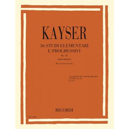 KAYSER-Estudios op.20 RICORDI
