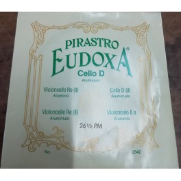 Cuerda violoncello PIRASTRO Eudoxa RE 26 1/2 PM