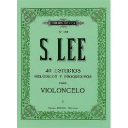 LEE-40 estudios para cello vol. 1 BOILEAU