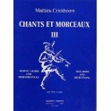 CRICKBOOM-Chants et morceaux vol. 3/4/5 SCHOTT FRERES
