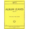 SITT-Album leaves op.39 Viola y piano INTERNATIONAL