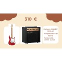 Lote guitarra IBANEZ GRX-40 + Amplificador EK MA-15